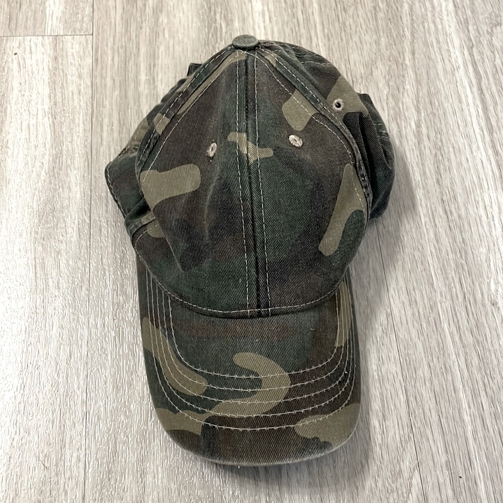 Camo hat one size